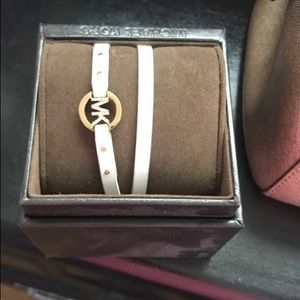 Michael Kors double wrap bracelet